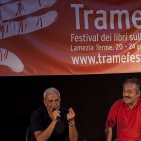 un lenzuolo per dire no alla mafia