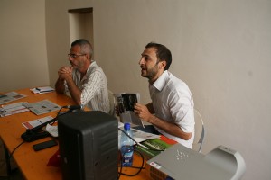 Gianfrancesco Turano ed Emiliano Fittipaldi