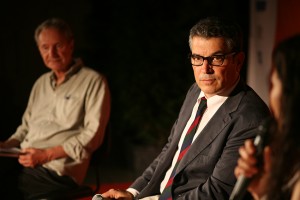Don Giacomo Panizza e Gianfranco Manfredi