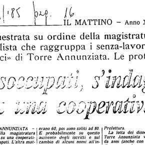Giancarlo Siani. IL MATTINO-05.04.1985