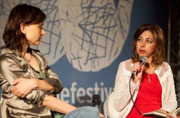 Monica Zapelli con Dora Anna Rocca (foto di Mario Spada)