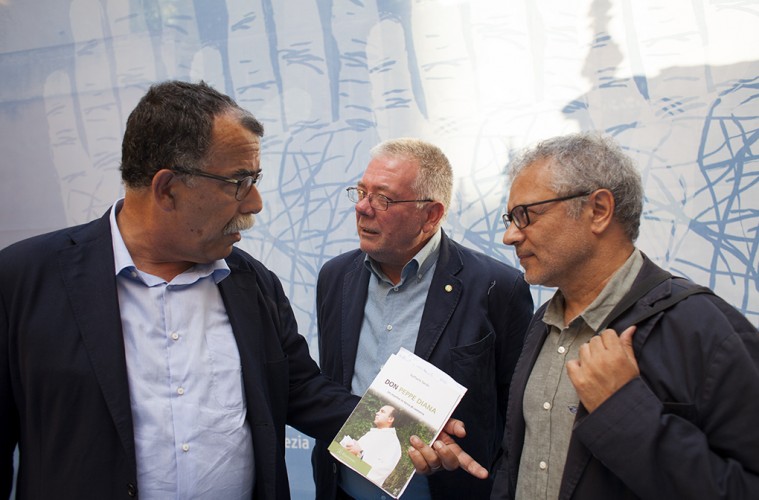 Sandro Ruotolo, Festival Raffaele Sardo, Augusto Di Meo (foto Mario Spada)