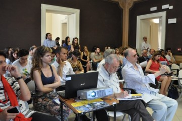 Conferenza stampa di apertura del Festival Trame.5 (foto di Maria Pia Tucci)