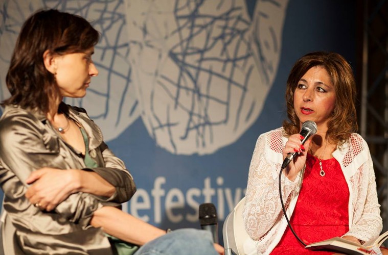 Monica Zapelli con Dora Anna Rocca (foto di Mario Spada)